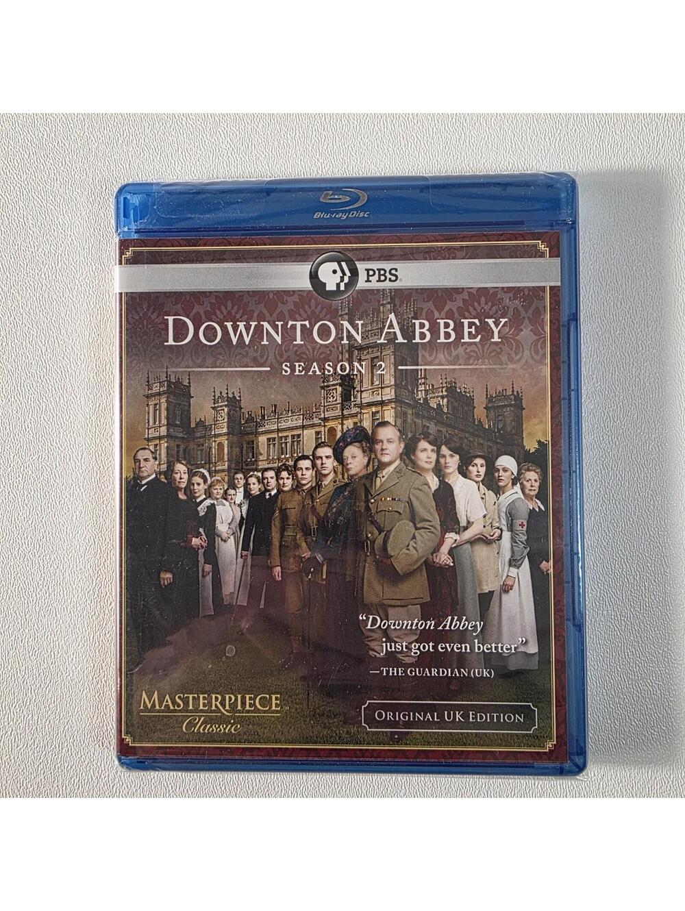 Masterpiece Classic: Downton Abbey Season 2 (Original U.K. Edition) [Blu-ray] DV